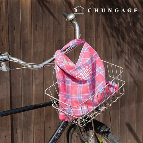 Eco Bag Check Tote Bag Swedish Sweet 4 Types