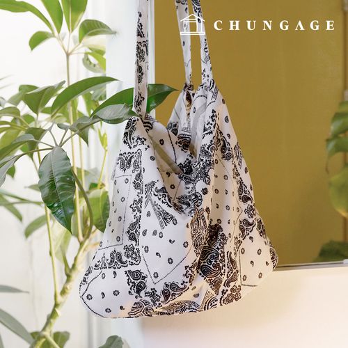 Eco Bag Paisley Tote Bag Summer Ethnic 2 Types