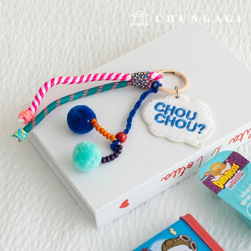 Keyring Knot String Keyholder Key Ring Doll Keyring Honey Chuchu