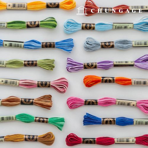 Composite yarn French embroidery cross stitch life embroidery DMC number compatible 48 125