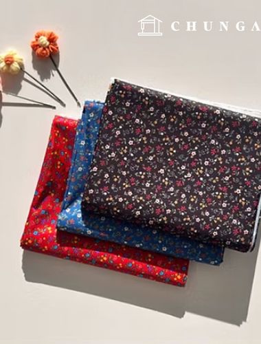 Waterproof Cloth PU Waterproof Fabric 150D Deuspo Perilla Flower 3 Types