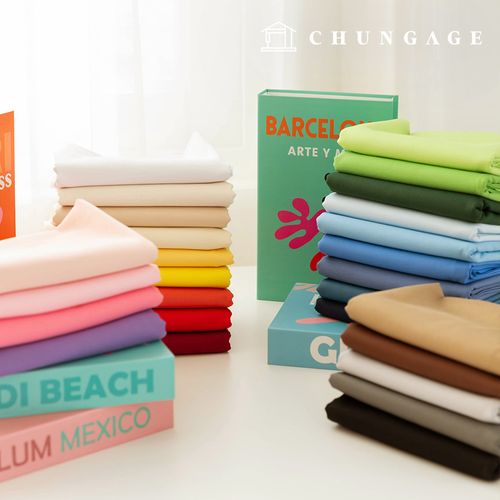 cottonfabric bio-washing fabric plain fabric wide width cotton 40 count twill adele 27 types