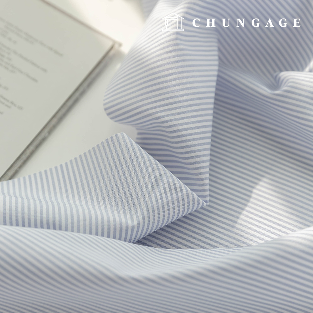 Cotton Blend Stripe Clothing Fabric Rivera