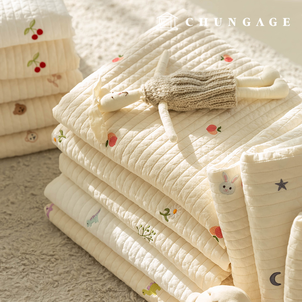 Double-sided embroidery fabric with a non-fluorescent, high-density 4-ounce wide width, 13 types of fairy tales