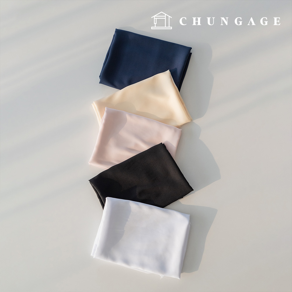 Clothing fabric poly plain fabric wide width francia 5 types