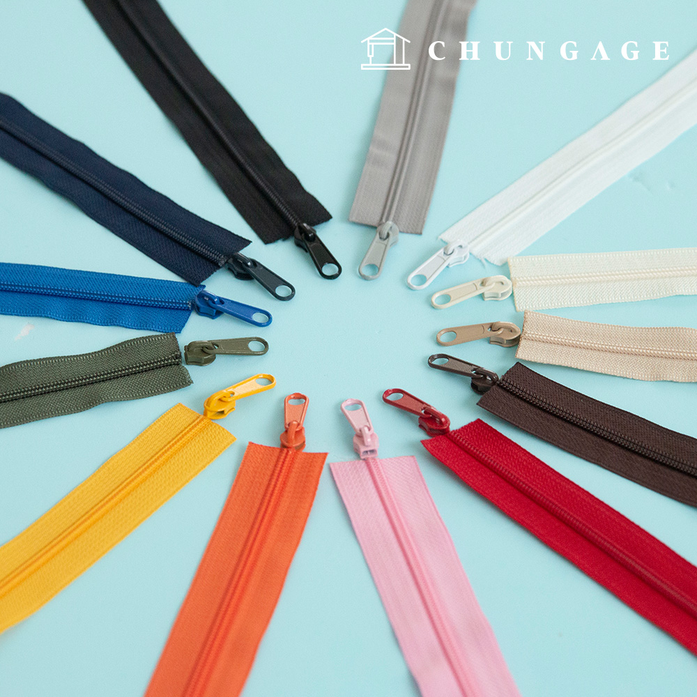 1 yard roll zipper nylon home fashion coil zipper size 3 13 types