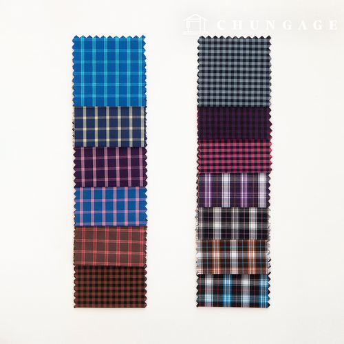 Check Fabric Tailor Shop Custom White Shirt Fabric Suit Clothing Fabric B1 36