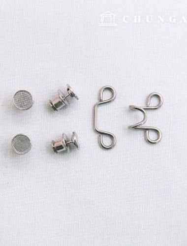 Magic Button Snap Magic Jeans Skirt Waist Adjustment Reduce Stretch Repair Button Hook D01