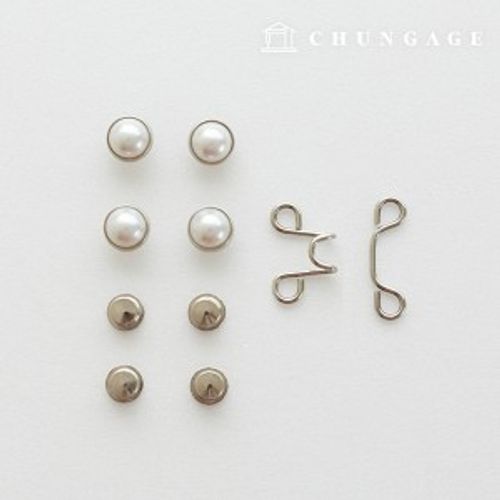 Magic Button Snap Magic Jeans Skirt Waist Adjustment Reduce Stretch Repair Button Hook D04