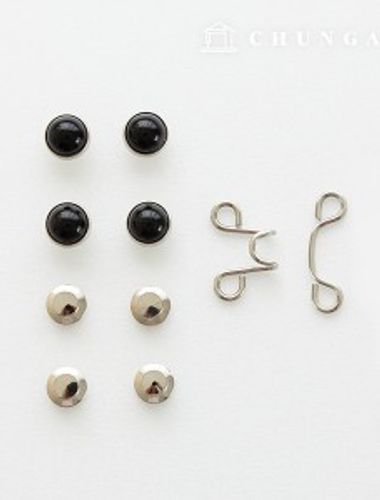 Magic Button Snap Magic Jeans Skirt Waist Adjustment Reduce Stretch Repair Button Hook D05