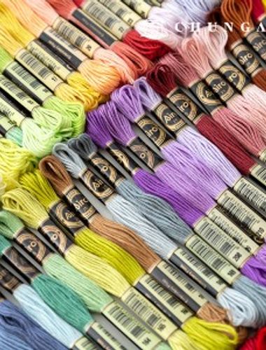 French embroidery thread cross stitch thread daily embroidery DMC number compatible 1 369