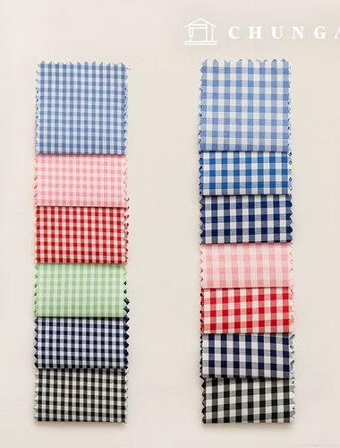 Check Fabric Wide Width Tailor Shop Custom White Shirt Fabric Span Suit Clothing Fabric B1 21