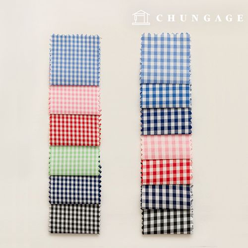 Check Fabric Wide Width Tailor Shop Custom White Shirt Fabric Span Suit Clothing Fabric B1 21