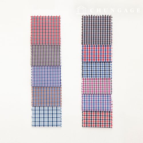 Check Fabric Wide Width Tailor Shop Custom White Shirt Fabric Suit Clothing Fabric B1 32