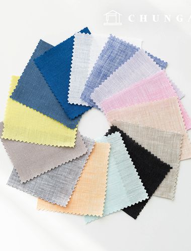 Plain Wide Width Custom Shirt Fabric Tailor Shop Linen Suit Clothing Fabric L1 01 02