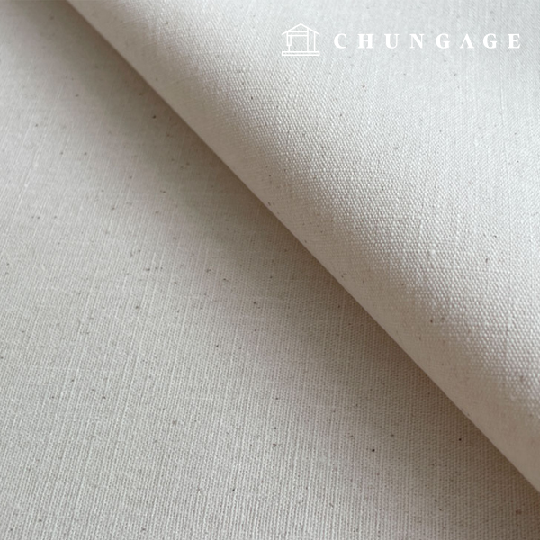 Cotton fabric Azumino fabric 10 count Natural Plain 9543