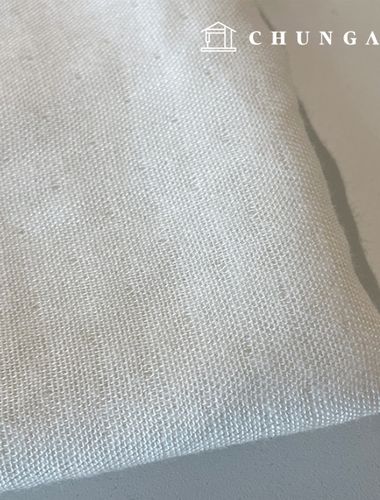 Gauze Fabric Bamboo Double Layer Fogny Bamboo Ivory 9072