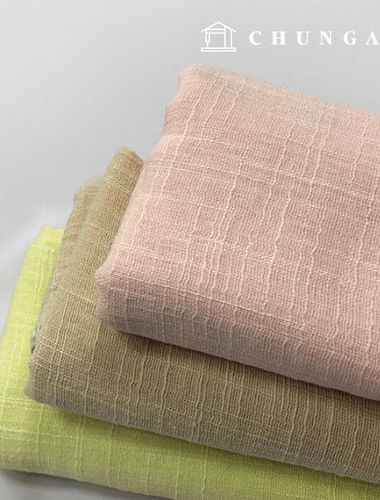 Linen Gauze Fabric Plain Slub Gauze 3 types 1302
