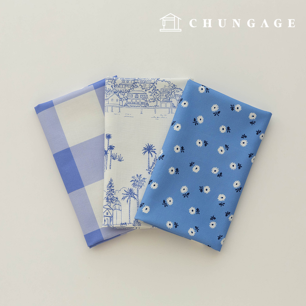 Fabric Package Vintage Scrap Fabric Flower Cloth Doll Dog Clothes Making 3 Types 280