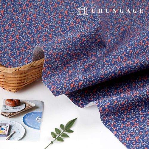 Eco-friendly antibacterial and anti-inflammatory fabric E-DTP cotton 20 count midnight ruby