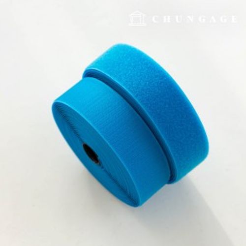 Velcro sticky 10 roll double sided set sewing velcro tape 50mm Blue