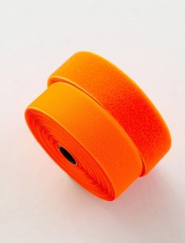 Velcro sticky 10 roll double sided set sewing velcro tape 50mm Fluorescent orange