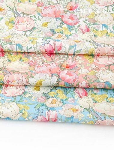 Eco-friendly antibacterial and anti-flame fabric E-DTP cotton 20 count Romantic Flower Garden 3-piece set