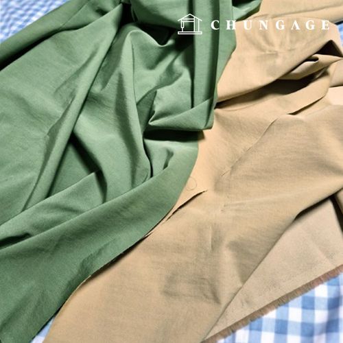 Cotton blend fabric NC fabric Plain Wide Width Fabric Wrinkle 2 types