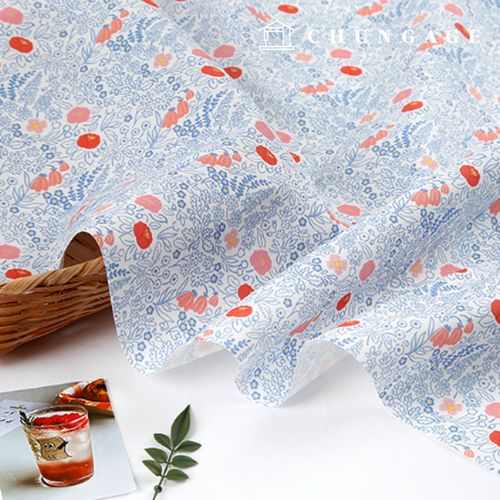 Eco-friendly antibacterial and anti-flammable fabric E-DTP cotton 20 count Florivera