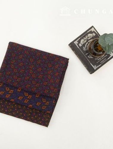 3 types of poly pattern fabric maple leaves