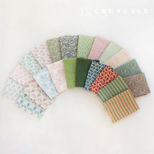 Cotton blend rayon floral pattern Flower Wide Width Fabric Chambre 22 types