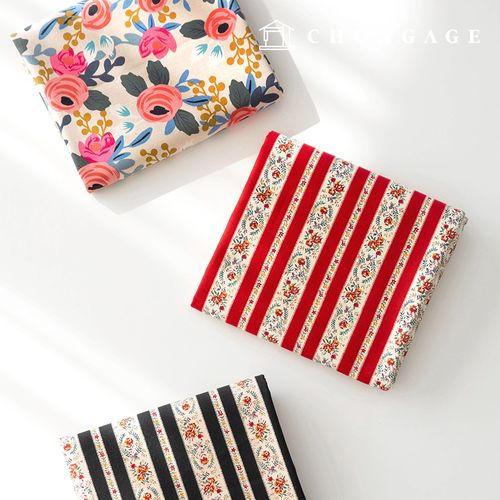 Cotton Oxford Floral Pattern Pinnacle 3-Piece Set