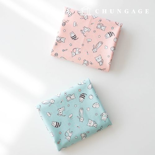 30-count Cotton Cat Fabric Star Cat 2 Types