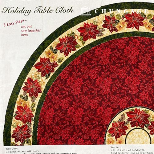 Limited Edition Cotton Fabric Christmas Fabric Cut Fabric 9176