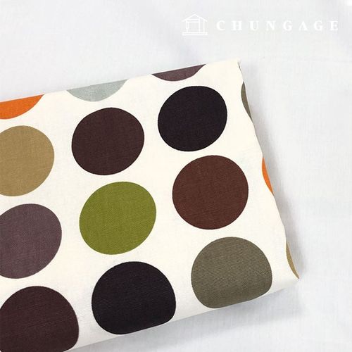 Oxford Fabric Dot Fabric Wide Width Big Dot 9174