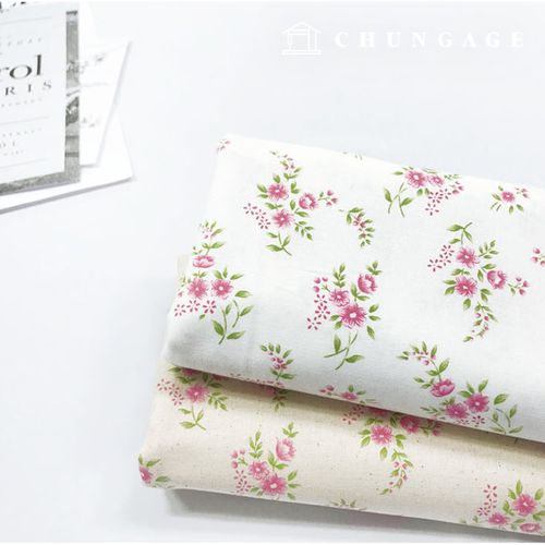 Waterproof Cloth Floral Pattern Flower Laminate Waterproof Fabric 20 Count Spring Flower 2 Types 3001
