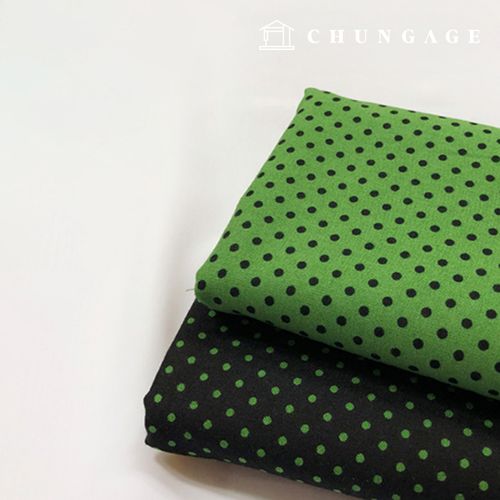 Cotton Fabric 20 Count Dot Fabric 3mm Color Mini Dot 2 Types 2204