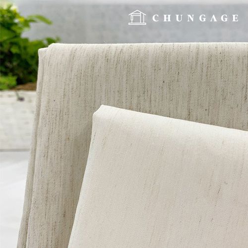 Linen Fabric Polyester Span 2 Types 9144