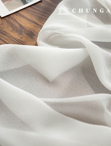 Polyester Plain Mash Clothing Fabric Wide Width Seville