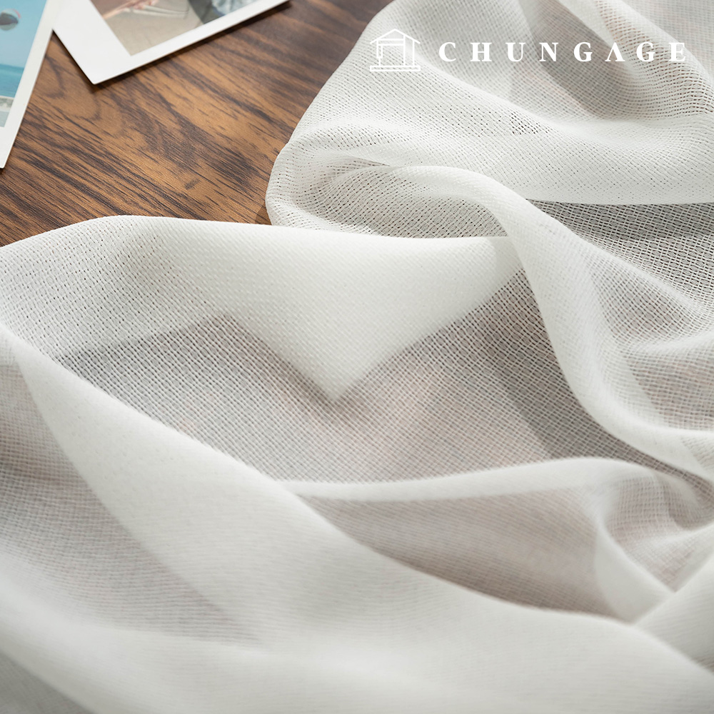 Polyester Plain Mash Clothing Fabric Wide Width Seville