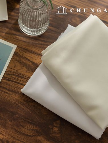 Polyester Span Plain Clothing Fabric Moro 2 Types