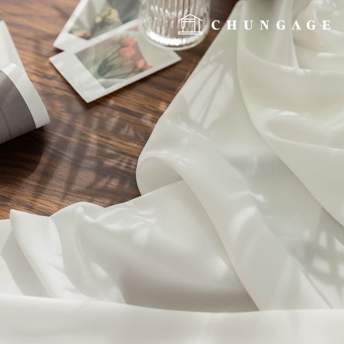 Polyester Plain Clothing Fabric Wide Width Canton