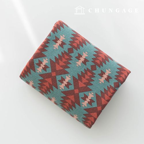 Cotton canvas geometric patterns fabric wide width card