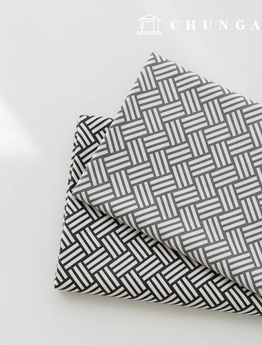 Cotton Oxford Patterns Fabric Wide Width Soren 2 Types