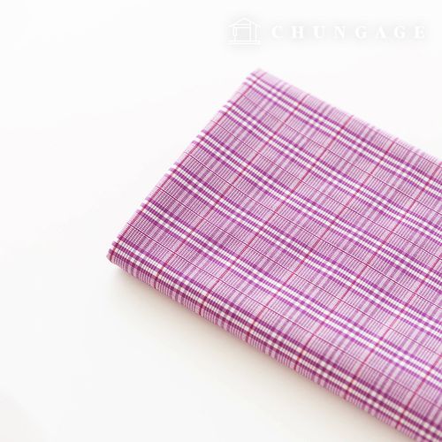 cotton Check Fabric yarn-dyed Check Fabric pale Check 2