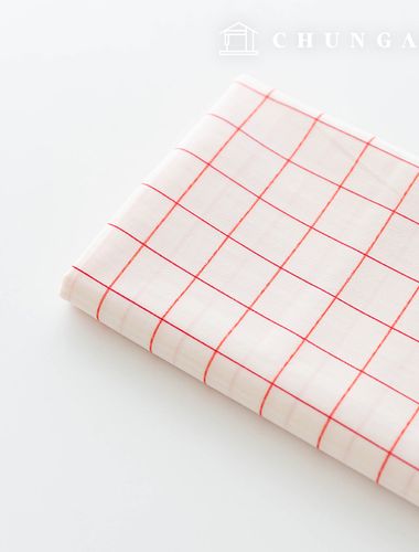 cotton Check Fabric Yarn-dyed Check Fabric Tile Check 1