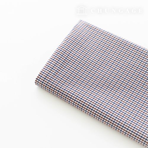 Cotton Check Fabric Yarn-dyed Check Fabric Retro Check 3
