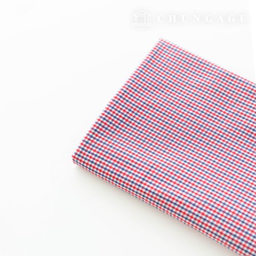 Cotton Check Fabric Yarn-dyed Check Fabric Retro Check 1