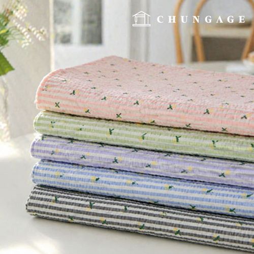 Poly Ripple Wide Width Flower Stripe 5 Types