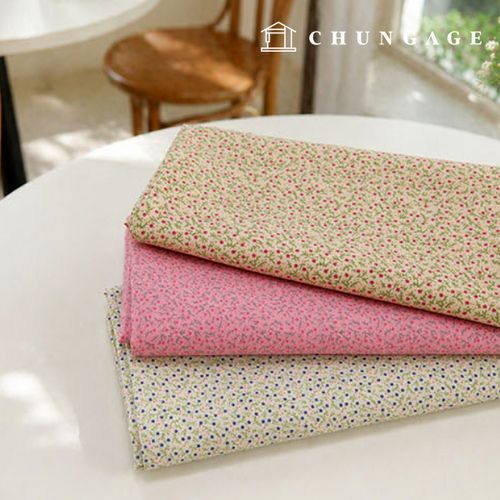 Cotton 40 Count Wide Width Cotton Flower Rain 3-Piece Set